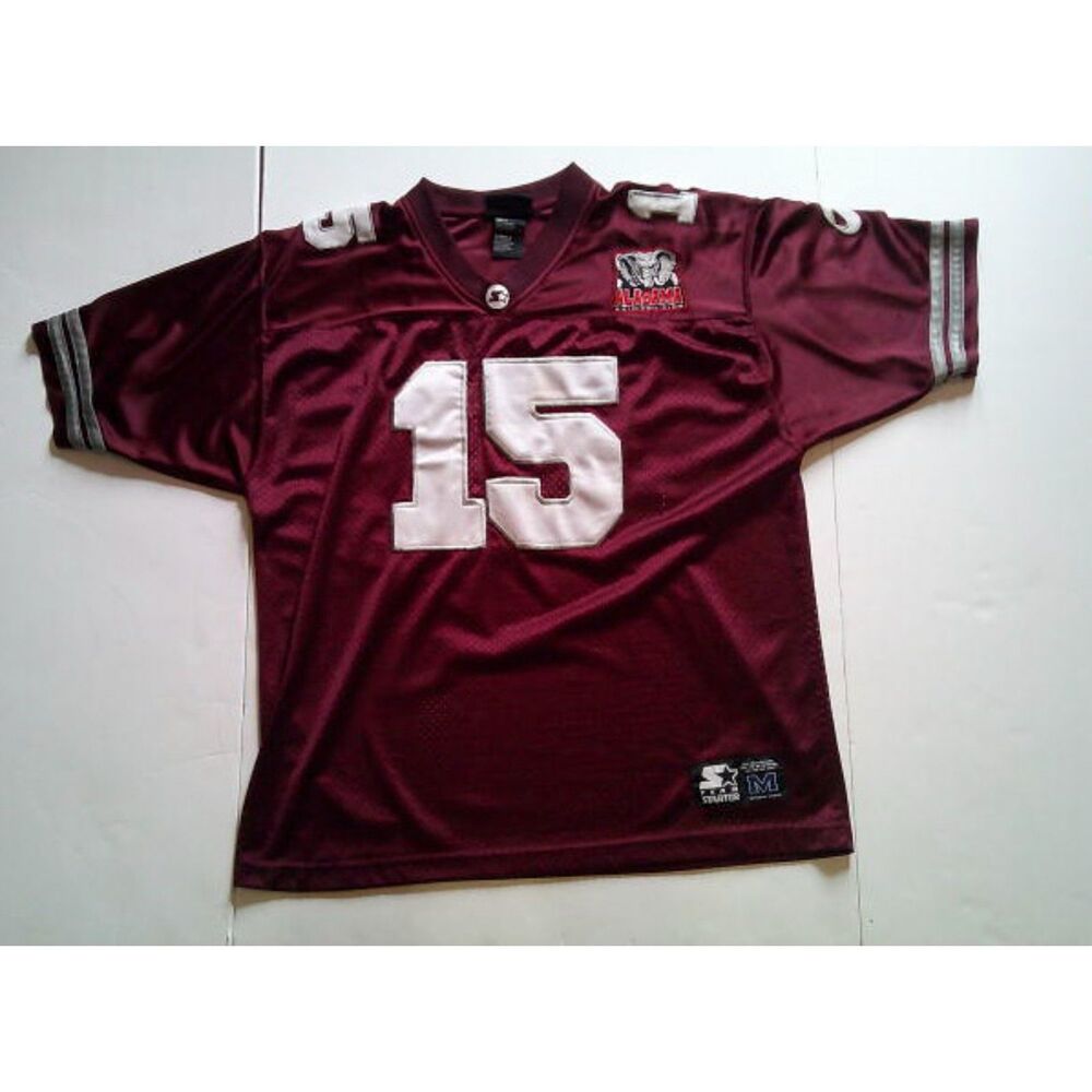 Vintage Starter Alabama Crimson Tide #15 Jersey